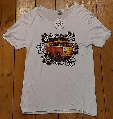 Bnwt Space Ibiza Campervan T-shirt - Large L - White - Ibiza Club Posters - Dj • $31.56