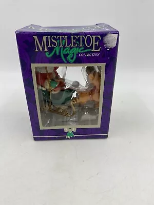 Mistletoe Magic Collection Christmas Ornament Santa Sleigh NOEL • $9.99