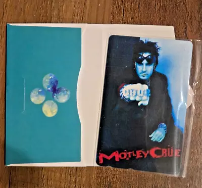 Motley Crue - RARE CALLING CARD - JAPANESE ISSUE • $19.95