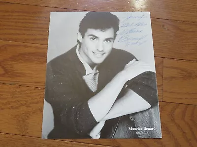 Maurice Benard Autographed Hand Signed 8x10 Photo General Hospital • $8.99