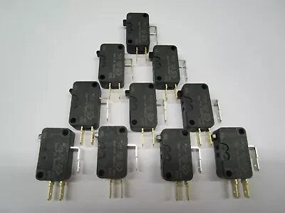 $24.77 • Buy HAPP 10 Cherry Microswitch Arcade Joysticks Push Buttons 50g .187  D44X 