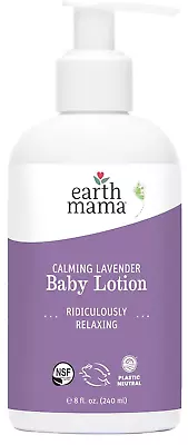 Earth Mama Calming Lavender Baby Lotion For Dry Skin Calendula Cream For Skin & • $25.27