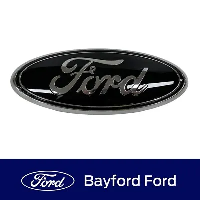 Genuine Ford Px Ranger Front Black Ford Badge Emblem Oval Lu5z8213a Wildtrak • $89.99