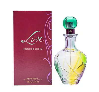 Live By J.Lo Jennifer Lopez EDP Perfume For Women 3.4 Oz New In Box • $22.95