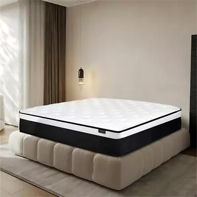 12  14  Hybrid Mattres Memory Foam Spring Twin Full Queen King Bed In A Box • $193.83