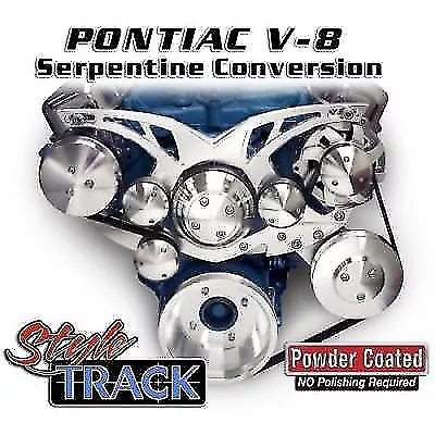 March Performance 13135 Aluminum Serpentine Pulley Kit; For Pontiac V8 • $2371.26