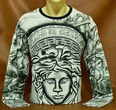Vérsace Slim Fit Italian Design Long Sleeve NWT Men's T-Shirts • $53.45