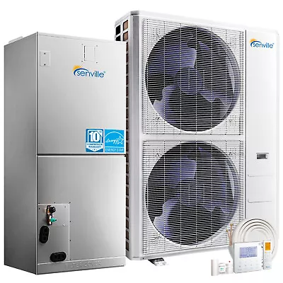 3 Ton Central Air Conditioner Heat Pump Split System 36000 BTU 10KW AUX • $3399.99