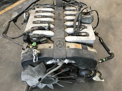 $6500 • Buy 98 Mercedes S600 Cl600 W140 Coupe V12 6.0l M120 Complete Engine