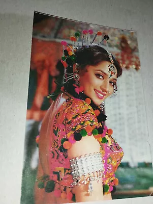 Bollywood Actors:  Madhuri Dixit -  Rare Postcard Post Cards India • $10