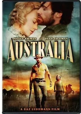 AUSTRALIA Nicole Kidman Hugh Jackman David Wenham 2008 DVD Disc Only • $3.25
