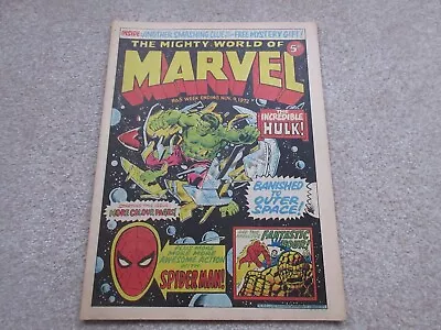 The Mighty World Of Marvel  # 5 Marvel Comics 1972 Fine And With All Coupons • £17.99