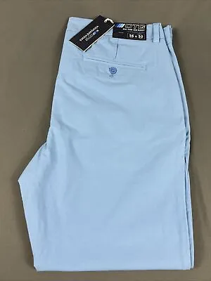 Vineyard Vines Golf Pants Performance On The Go 36 X 30 Ocean Breeze Blue $128 • $79.93