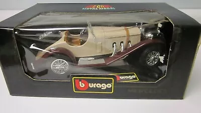 Burago 1928 Mercedes-Benz  SSK All 1:18 Die Cast Made In  Italy COD 3002 • $22