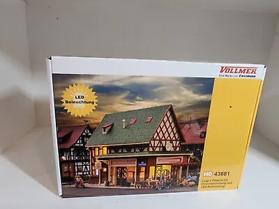 Vollmer Luigi's Pizzaria With Led Lights 43681 HO Scale • $48