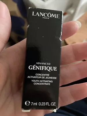 LANCOME Advanced Genifique Youth Activating Concentrate Serum Wrinkle 7ml Travel • £0.03