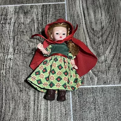 Miniature Madame Alexander- Little Red Riding Hood Doll 5 1/2 Inch • $12.99