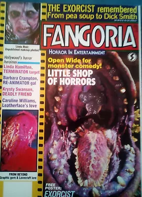 FANGORIA Magazine #60  January 1987; Excellent Condition • $9