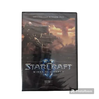 Starcraft II Wings Of Liberty Behind The Scenes DVD NEW SEALED Blizzard 2010 • $6