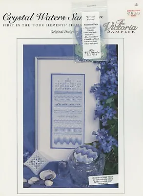 Victoria Sampler Crystal Waters Accessory Pack Specialty Cross Stitch Pattern • $39.95