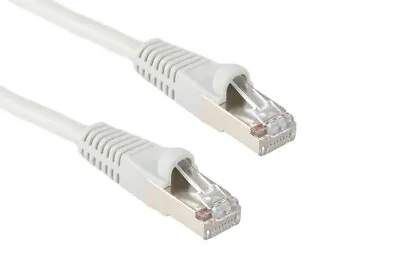 Cat5e Crossover Ethernet Cable Snagless 1' Gray - Lifetime Warranty • $1.89