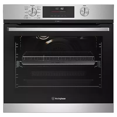 Westinghouse 60cm Multifunction Pyroclean Electric Wall Oven WVEP6716SD Airfry • $1169