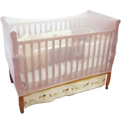 Mosquitero De Cuna De Bebe / Mosquito Net For Crib (white) • $27