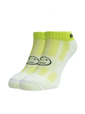 WackySox Bright Green Trainer Socks • £7.49