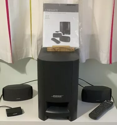 Bose CineMate Digital Home Cinema 2.1 Speaker System - Black • £45
