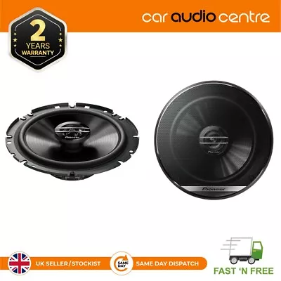 PIONEER TS-G1720F 17cm 6.3/4 Inch 2-Way Coaxial Car Speakers 600W Total 300w • £27.28