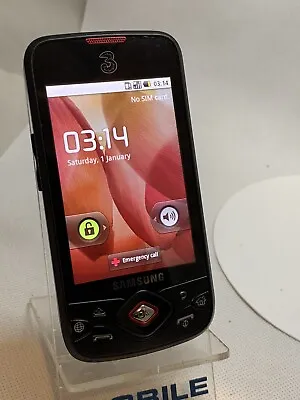 Samsung Galaxy Portal GT-I5700 - Metallic Black And Red (Unlocked) Smartphone • £23.99