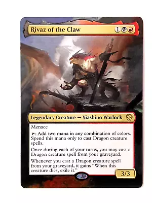 Rivaz Of The Claw Dominaria United MTG Magic Hand Painted Altered Extended Art • $0.99