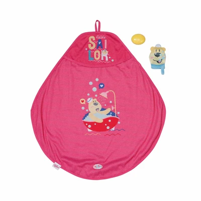 £15.84 • Buy Zapf Baby Born Bath Hooded Towel Set For 43cm Dolls