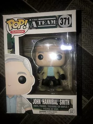 Funko POP! Television A-Team John  Hannibal  Smith #371 Vaulted Rare • £54.99