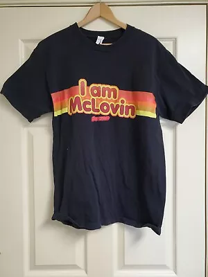 Vintage I Am Mclovin Superbad T-shirt Men's Black Movie Promo Size Large  • $17