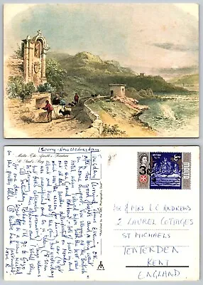 £2.19 • Buy C22537 Apostle Fountain St Pauls Bay  Malta  Postcard 1972 Stamp