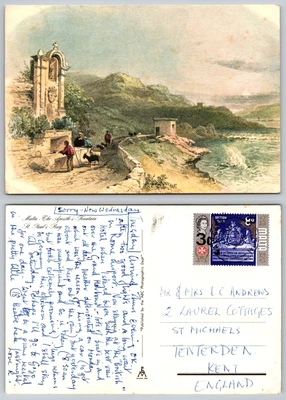 £2.19 • Buy C22537 Apostle Fountain St Pauls Bay  Malta  Postcard 1972 Stamp