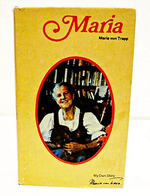 MARIA By MARIA VON TRAPP HCDJ SIGNED COPY - THE SOUND OF MUSIC • $60