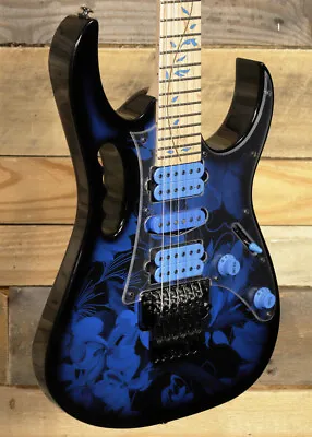 Ibanez JEM77P Steve Vai Electric Guitar Blue Floral Pattern  W/ Gigbag • $1599.99