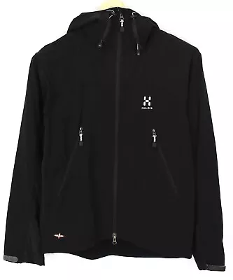 HAGLOFS  Jacket Men's SMALL Full Zip Hooded Lightweight Pockets Unlined • £30