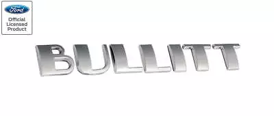 2001 Bullitt Mustang GT Silver Deck Lid Trunk Fender Emblem Letters • $29.95