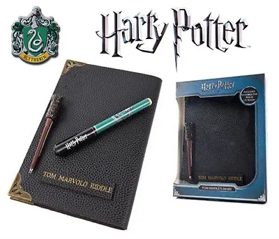 Tom Riddle Diary & Wand Pen Harry Potter Wizarding World Horcrux Voldemort HP • $34