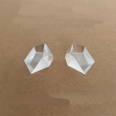 2 Piece Prism Factory Roof Half-House Optical Glass Mitsubishi Mirror Irregular • $7.99