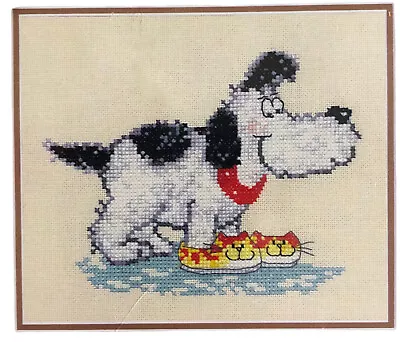 MARGARET SHERRY Discerning - Dog Wearing Slippers Pattern Only HC617 2003 • $12.34