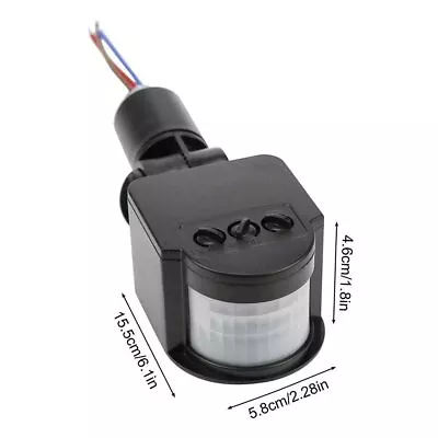 HiLetgo Outdoor PIR DC 12V Automatic Infrared PIR Motion Sensor Switch For LED  • $3.05