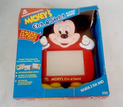 1991 Ohio Art Disney Mickey Mouse Mickey's Etch A Sketch - NIB - RARE! • $55