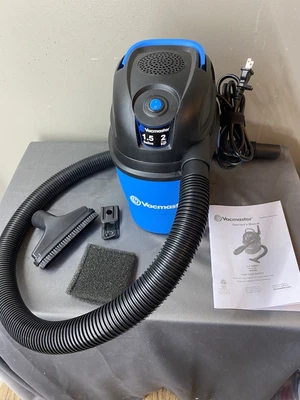 $48.99 • Buy Vacmaster 1.5-Gallon Portable Wet/Dry Vac