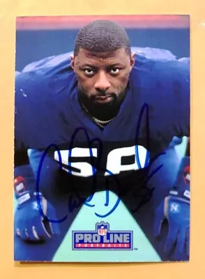 CARL BANKS New York Giants Michigan State 1991 Pro Line SIGNED / AUTOGRAPH Card • $4.50