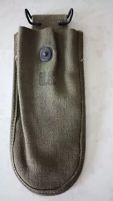 WW2 WWII Green Military Canvas Plier Wire Cutter Cover E.A. BROWN MFG CO. 1945 • $22.99