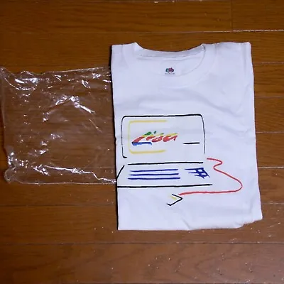 £407.66 • Buy Rare Vintage Lisa Apple Computer T-shirts Picasso XL Size Macintosh Logo Rainbow